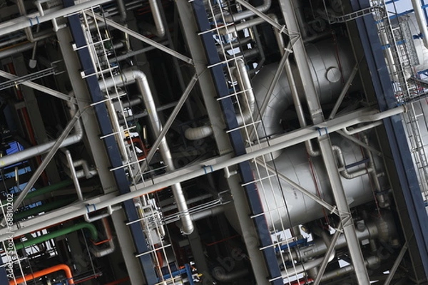 Fototapeta Oil and gas power and energy industry