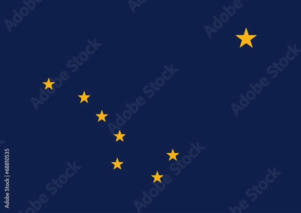Obraz Flag of Alaska