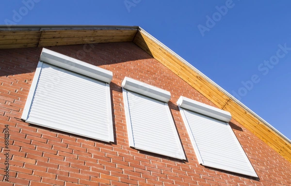 Obraz Window on a wall