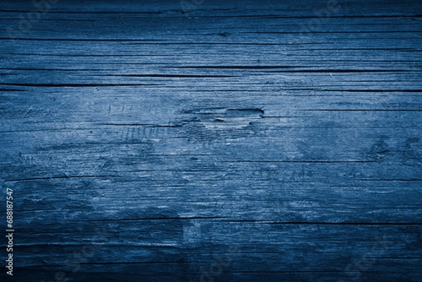 Obraz Blue wood background and texture
