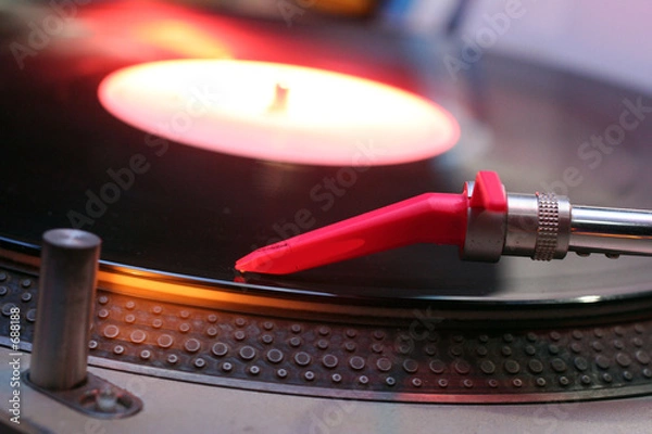 Obraz platine vinyle mix disque club discothèque