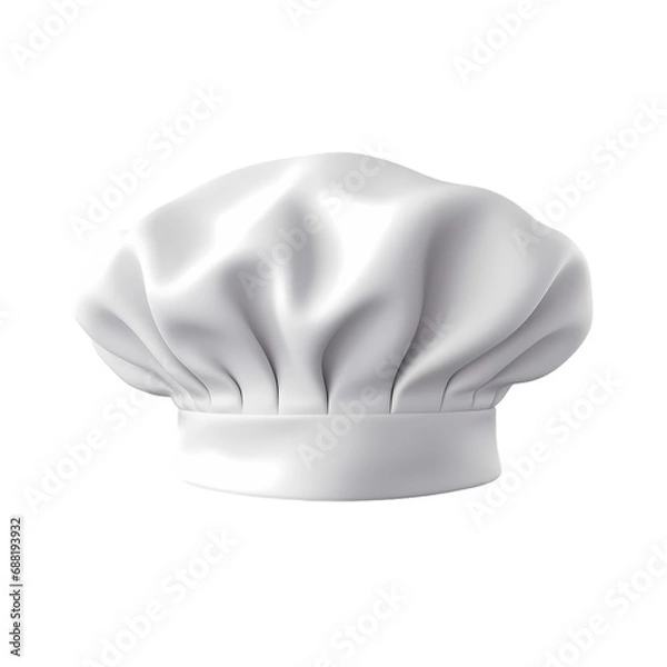 Fototapeta Chef hat on transparent background