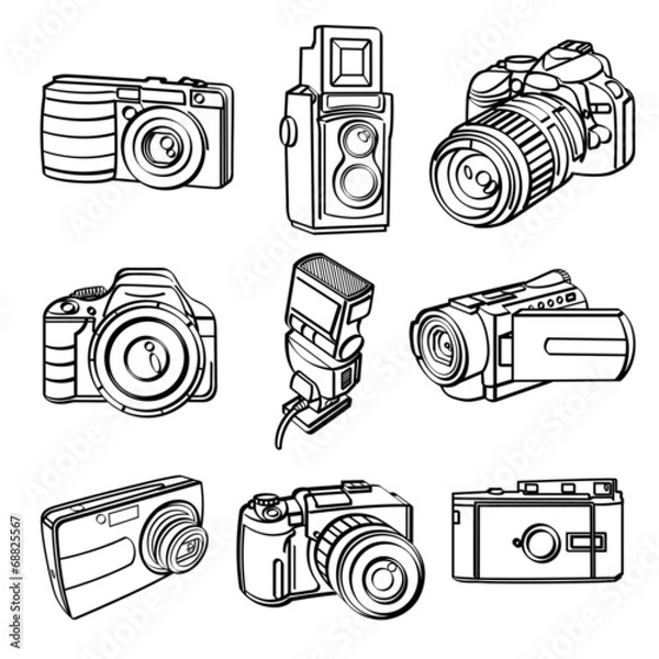 Fototapeta Digital Products Collection