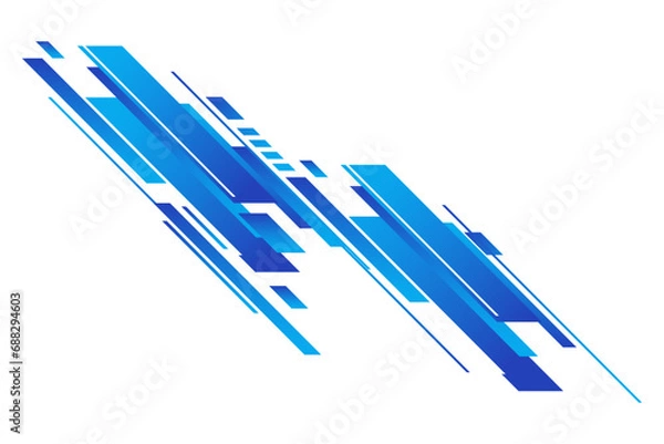 Fototapeta geometric shape technology element background. Abstract geometric slanted shape pattern