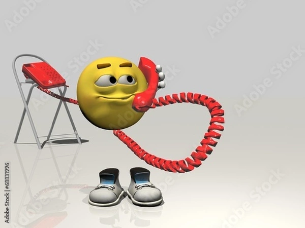 Obraz operatore telefonico