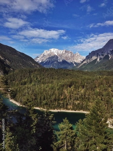 Obraz Zugspitze aussicht