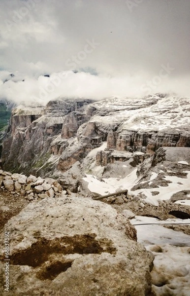 Obraz Piz boé summit