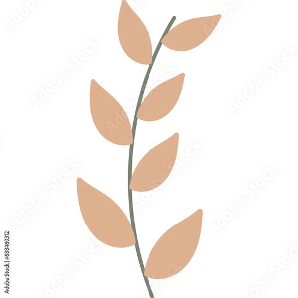 Obraz Aesthetic Leaf Element