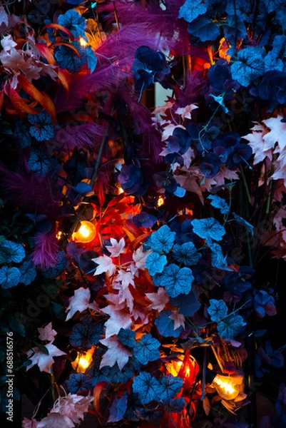 Obraz christmas background purple