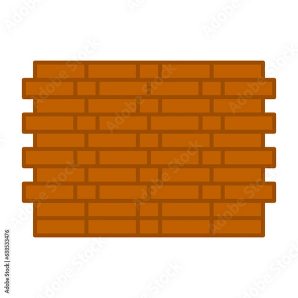 Fototapeta Bricks Icon