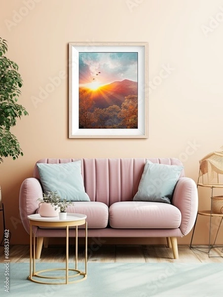 Fototapeta Serene Mindfulness Wall Art: Daily Inspiration with Tranquil Scenes and Quotes