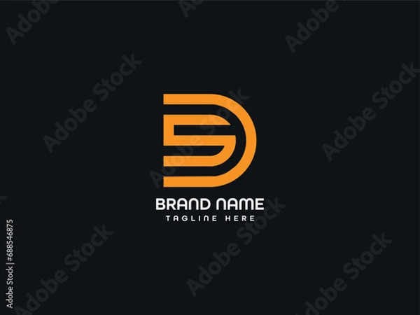 Obraz letter logo design