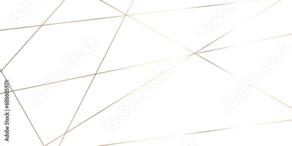 Fototapeta Abstract background with golden lines