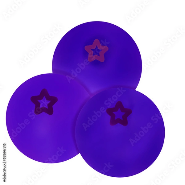 Obraz blueberry sweet fruit 