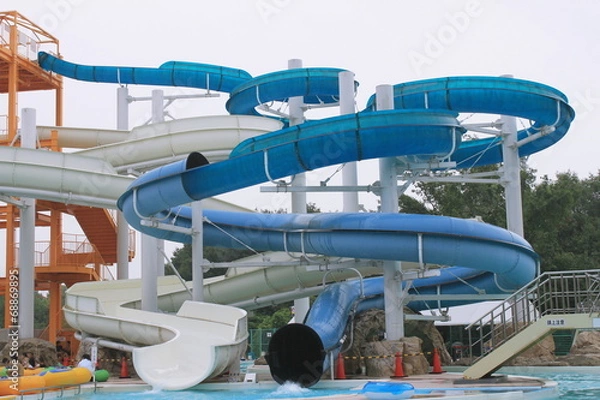 Fototapeta ウォータースライダー