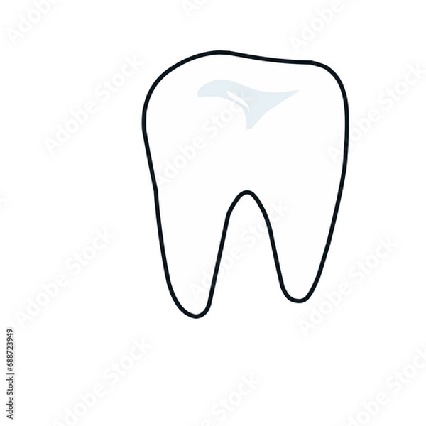 Fototapeta Human teeth