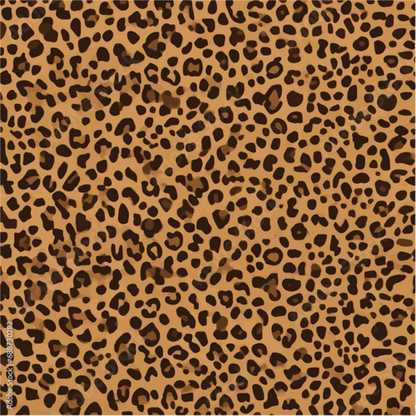 Obraz brown leopard pattern