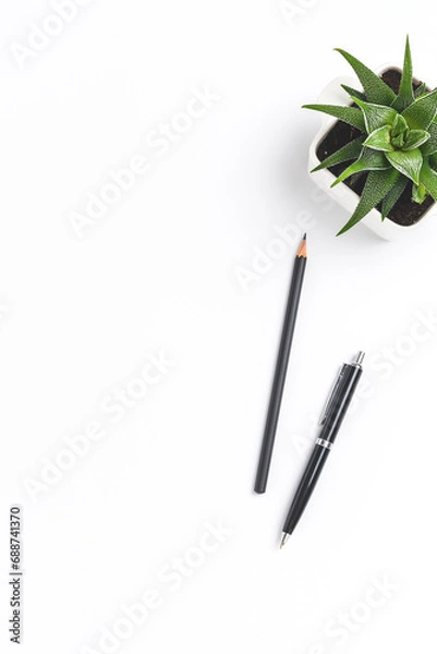 Obraz Business background concept. Top view