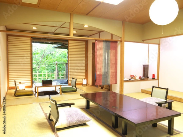 Obraz 旅館の客室