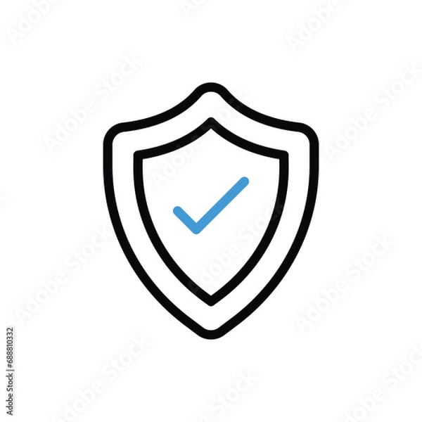Fototapeta Security Icon vector stock illustration