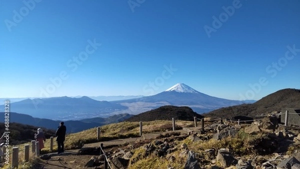 Obraz 日本の箱根から見た富士山