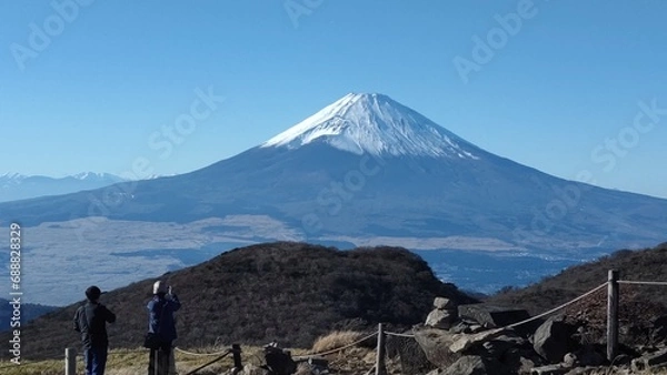 Obraz 日本の箱根から見た富士山