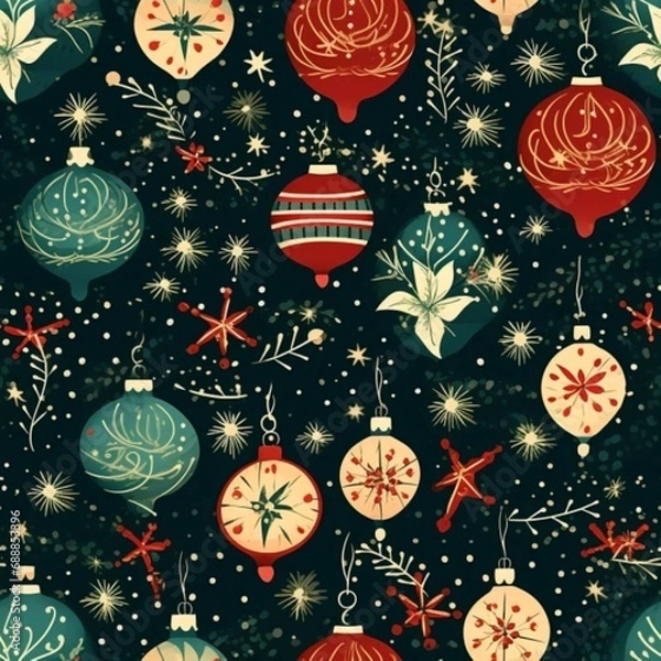 Obraz christmas patterns