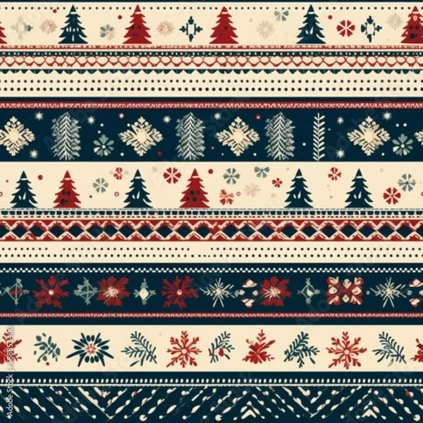 Obraz christmas patterns