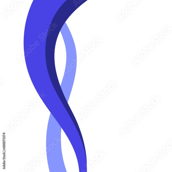 Fototapeta Curve Border Shape