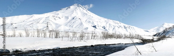 Obraz 러시아 캄차카의 활화산