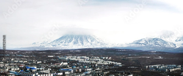 Obraz 러시아 캄차카 반도의 겨울