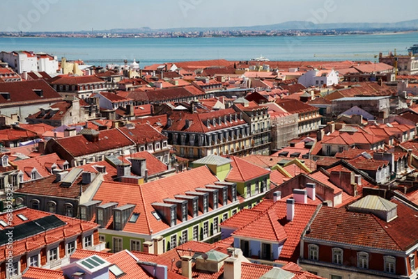 Fototapeta 포르투갈 리스본 전경