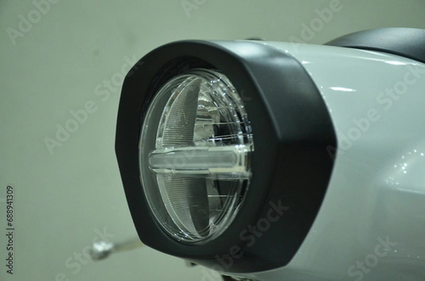 Obraz headlight of a car