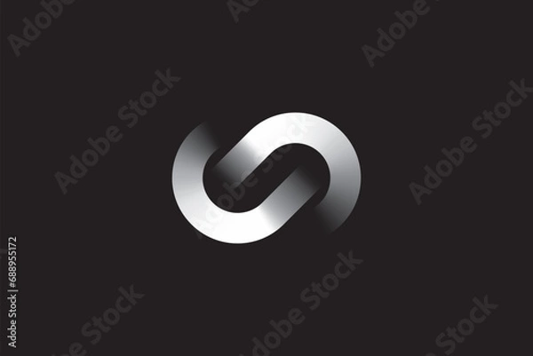 Obraz Infinity logo design icon vector template