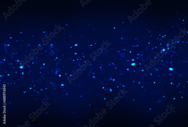 Fototapeta 背景素材_火の粉_青