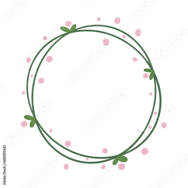 Obraz abstract floral background