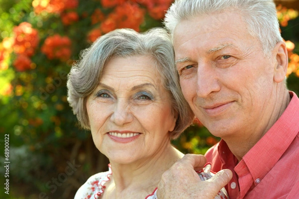 Obraz Nice old people