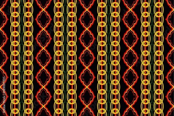 Fototapeta pattern seamless ethnic
