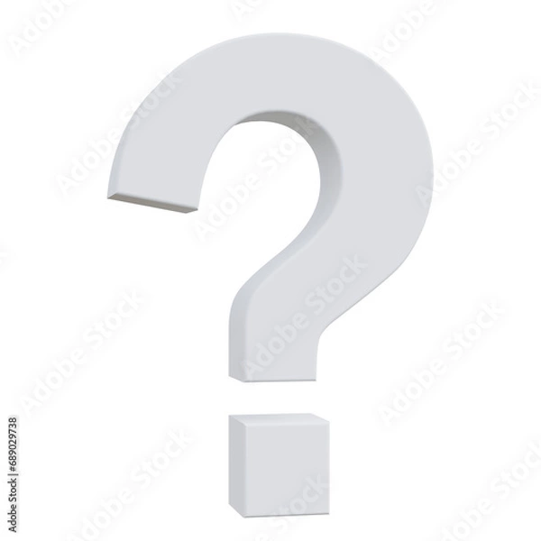 Obraz Question mark 3d