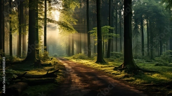 Obraz path in the forest