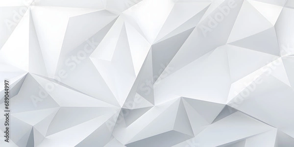 Fototapeta White Geometry Vector Background
