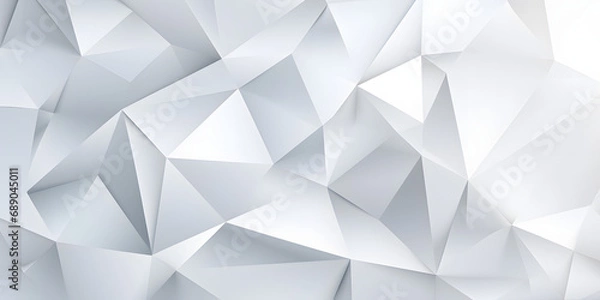 Fototapeta White Geometry Vector Background