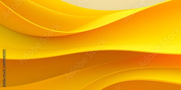 Fototapeta Yellow Wave Vector Background