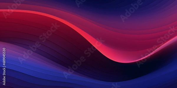 Fototapeta Colorful Wave Vector Background