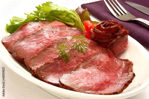 Obraz ローストビーフ　肉料理