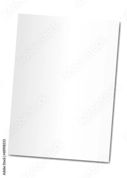 Fototapeta Blatt Papier
