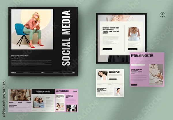 Obraz Social Media Template