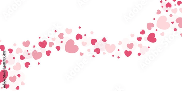 Obraz Heart love background. Valentine day