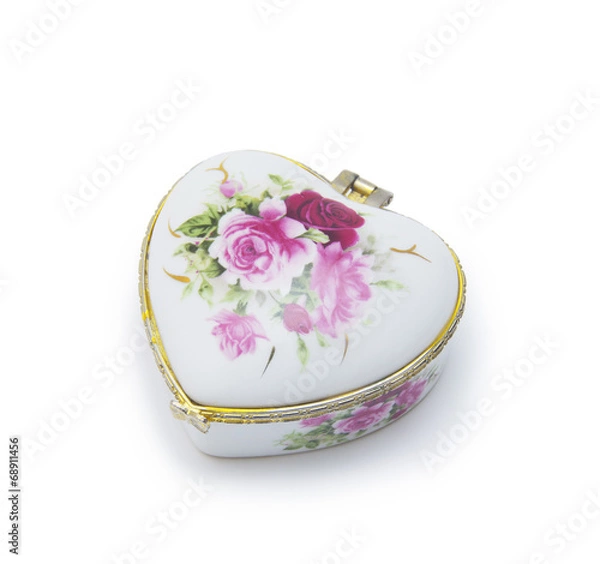 Obraz jewelry box isolated on white