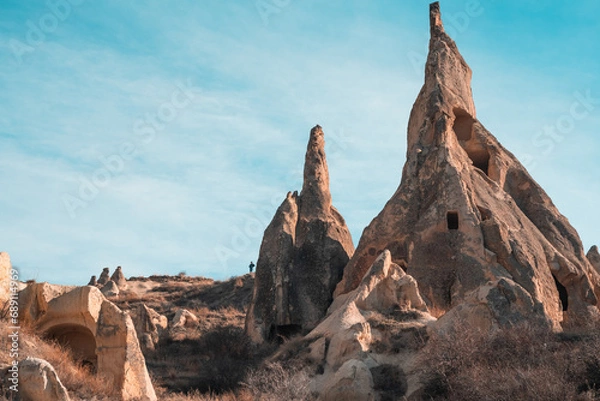 Fototapeta Goreme Open Air Museum in Cappadocia. Unesco World Heritage. Nevsehir, Turkey